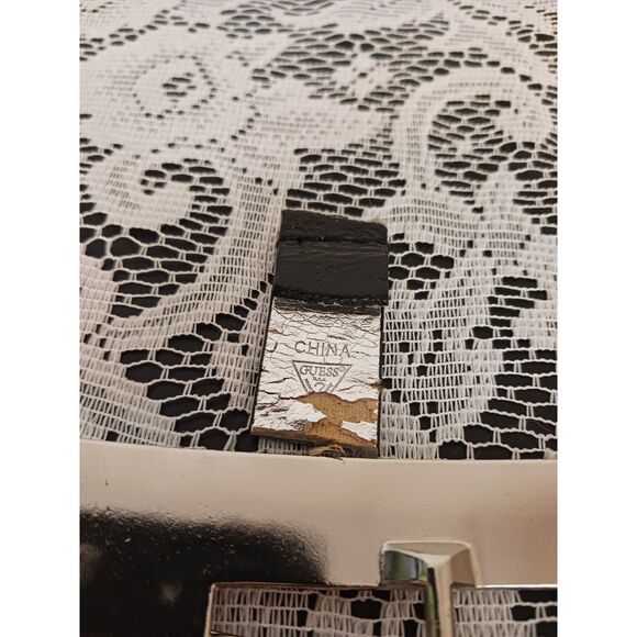 Guess Rhinestone Square Belt Buckle - Picture 4 of 6